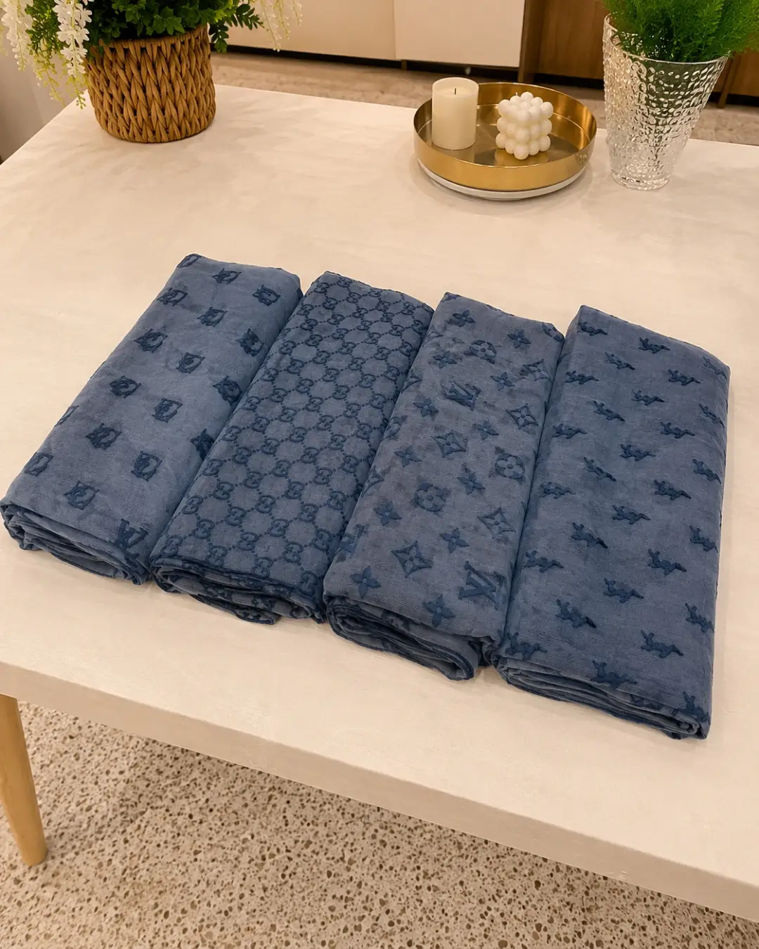 شال تور طرح مخمل